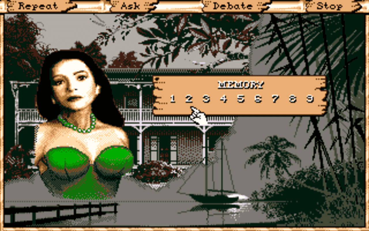 Gameplay screen of Maupiti Island (6/8) Gameplay screen of Maupiti Island (6/8)