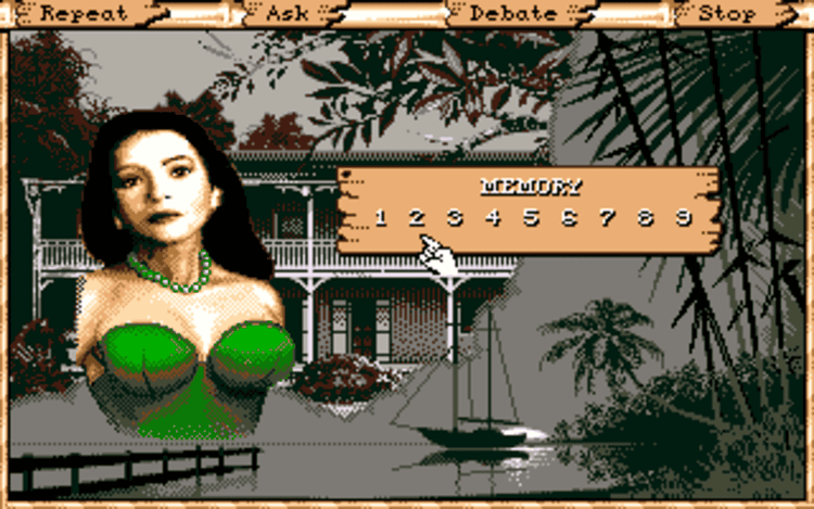 Gameplay screen of Maupiti Island (6/8) Gameplay screen of Maupiti Island (6/8)