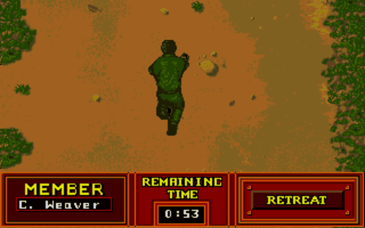 Gameplay screen of Lost Patrol (3/8) Gameplay screen of Lost Patrol (3/8)