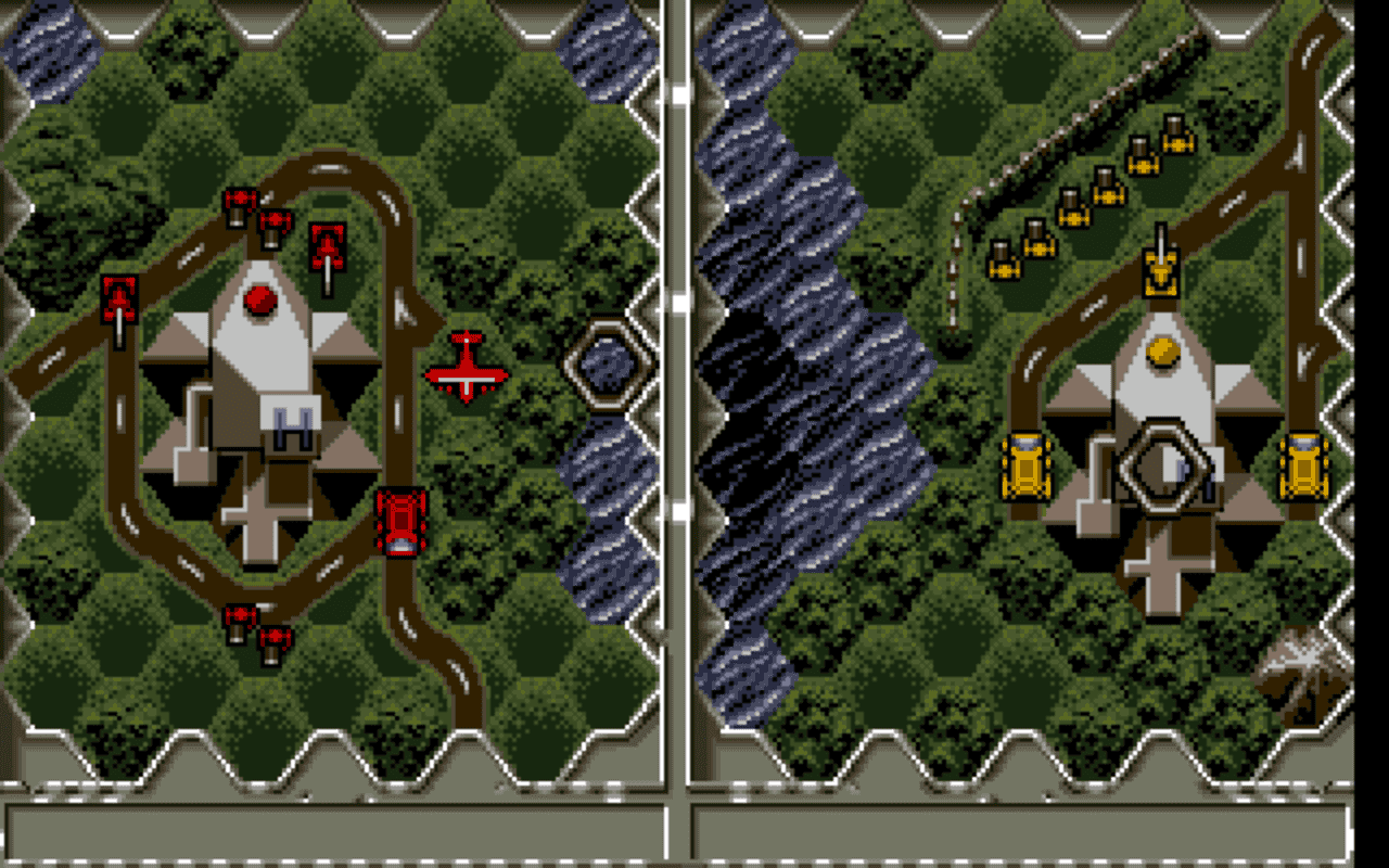 Gameplay screen of Battle Isle (3/8) Gameplay screen of Battle Isle (3/8)