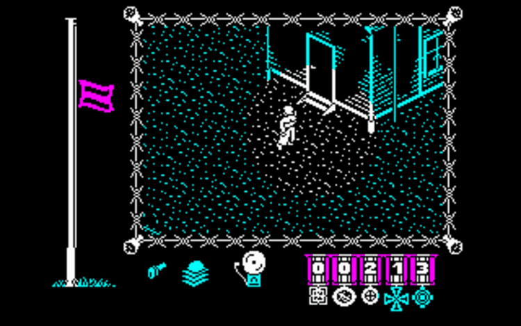 Gameplay screen of The Great Escape (6/8) Gameplay screen of The Great Escape (6/8)