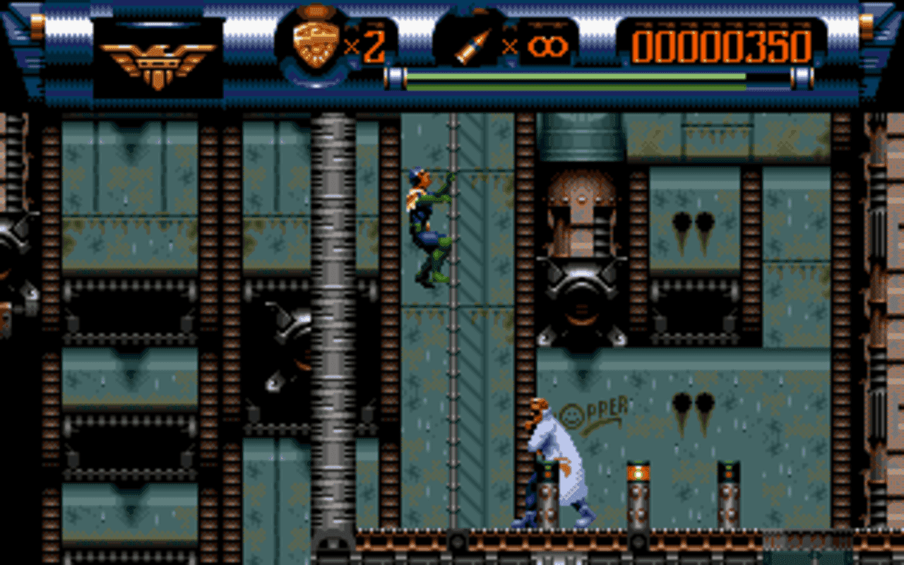 Gameplay screen of Judge Dredd (2/4) Gameplay screen of Judge Dredd (2/4)