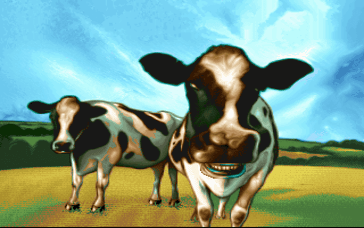 Gameplay screen of Earthworm Jim 1 & 2: The Whole Can 'O Worms (7/8) Gameplay screen of Earthworm Jim 1 & 2: The Whole Can 'O Worms (7/8)