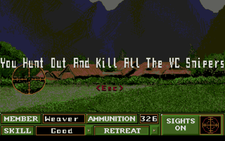 Gameplay screen of Lost Patrol (6/8) Gameplay screen of Lost Patrol (6/8)