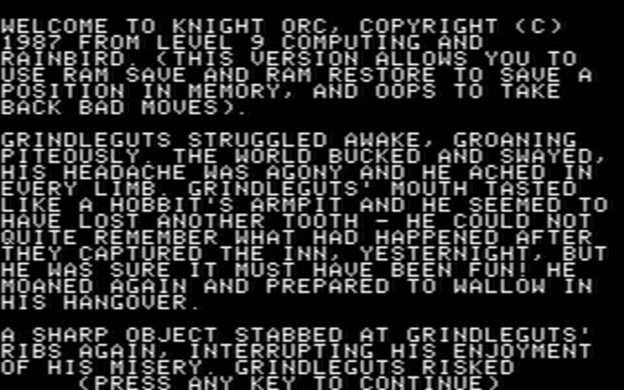 Gameplay screen of Knight Orc (1/3) Gameplay screen of Knight Orc (1/3)