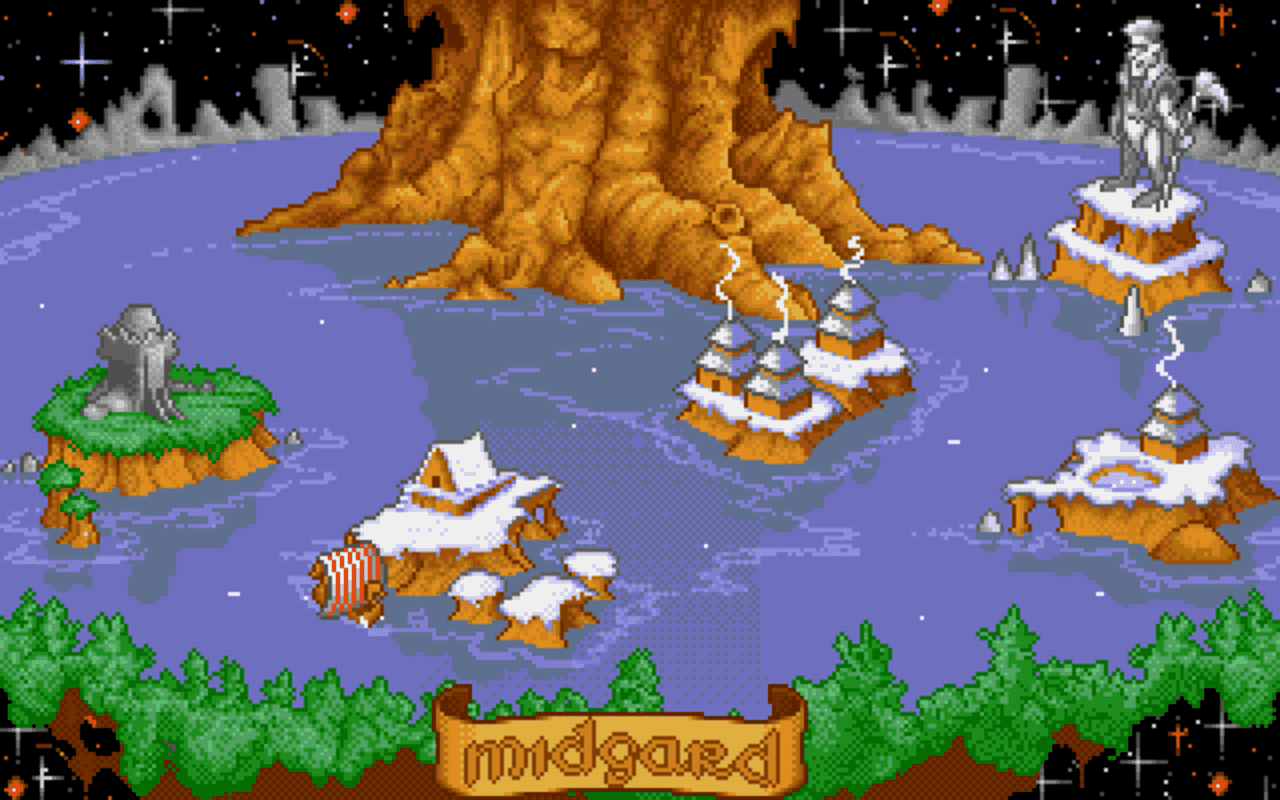 Gameplay screen of Heimdall 2: Into the Hall of Worlds (2/8) Gameplay screen of Heimdall 2: Into the Hall of Worlds (2/8)