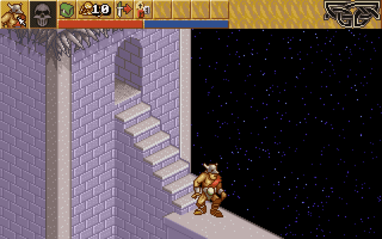 Gameplay screen of Heimdall 2: Into the Hall of Worlds (5/8) Gameplay screen of Heimdall 2: Into the Hall of Worlds (5/8)