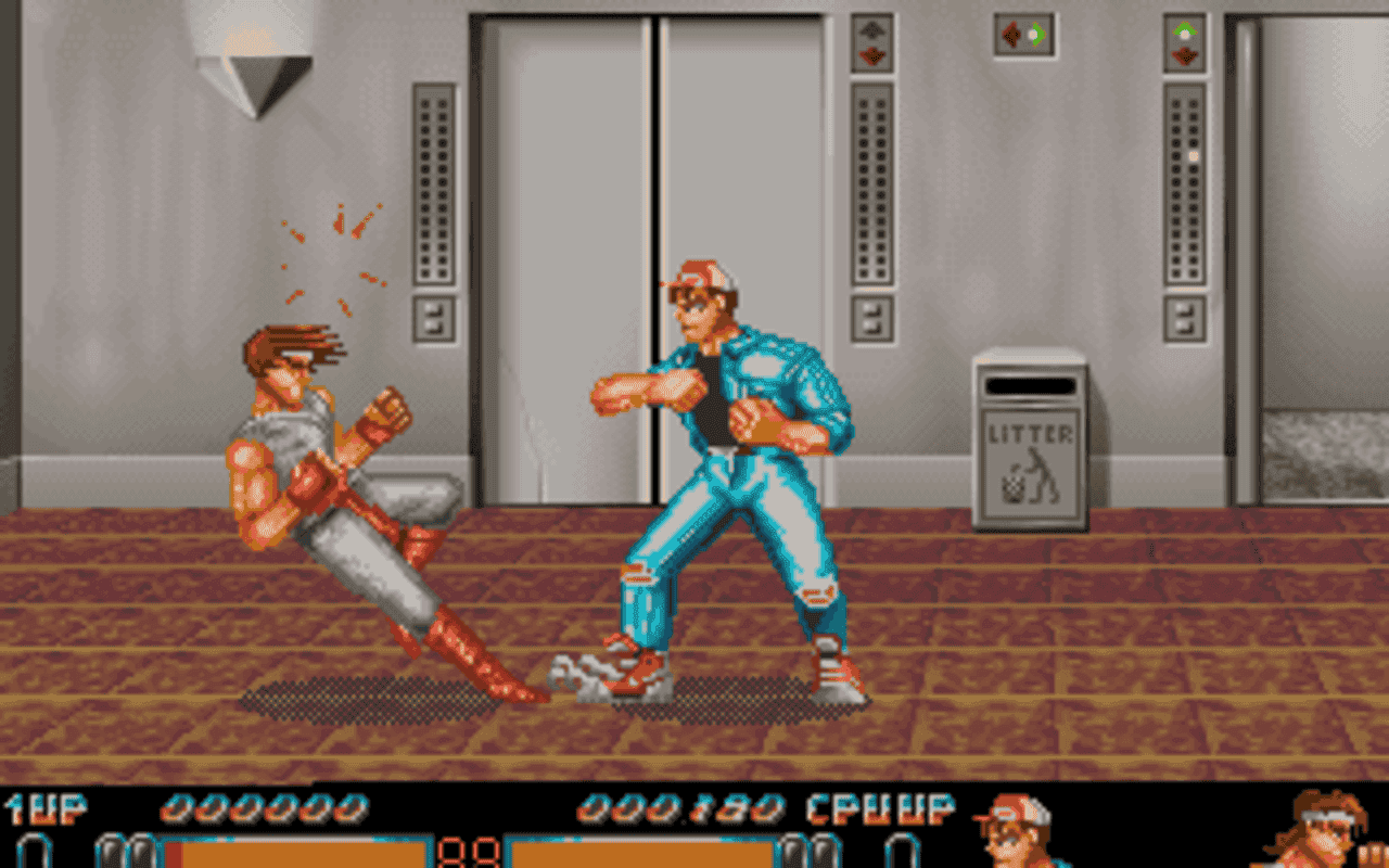 Gameplay screen of Body Blows (2/4) Gameplay screen of Body Blows (2/4)