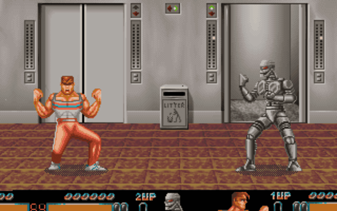 Gameplay screen of Body Blows (4/4) Gameplay screen of Body Blows (4/4)