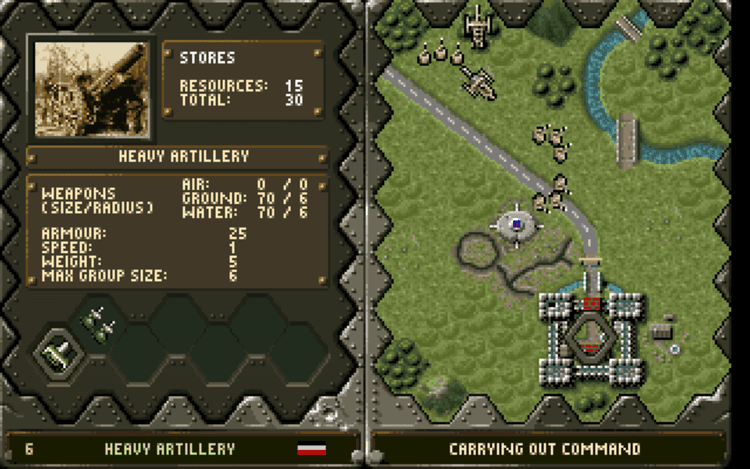Gameplay screen of The Great War: 1914-1918 (4/8) Gameplay screen of The Great War: 1914-1918 (4/8)