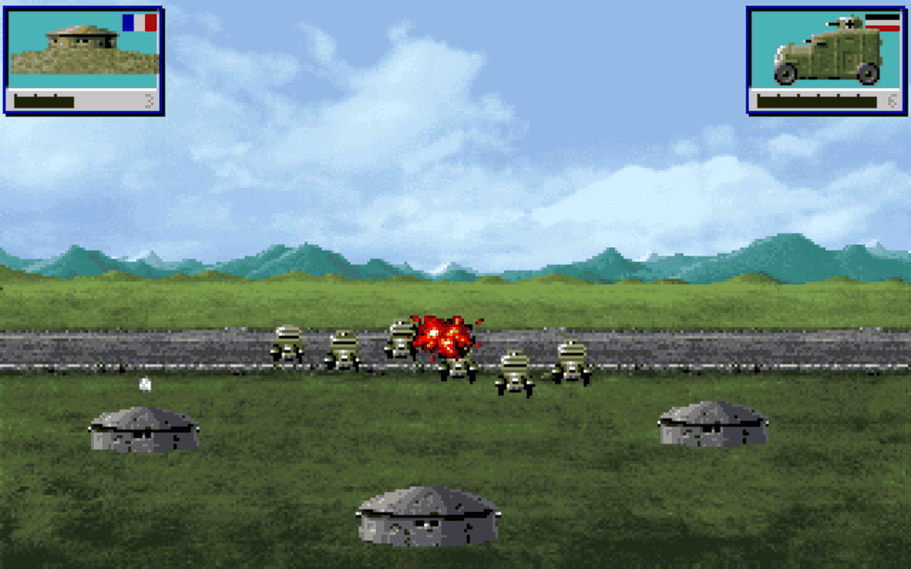 Gameplay screen of The Great War: 1914-1918 (6/8) Gameplay screen of The Great War: 1914-1918 (6/8)