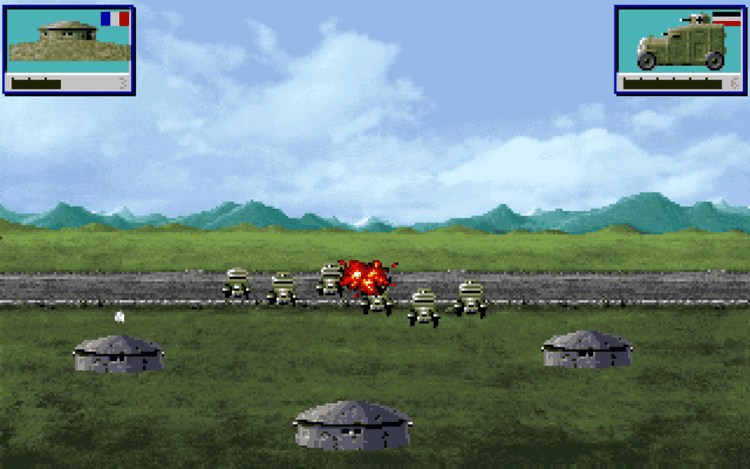 Gameplay screen of The Great War: 1914-1918 (6/8) Gameplay screen of The Great War: 1914-1918 (6/8)