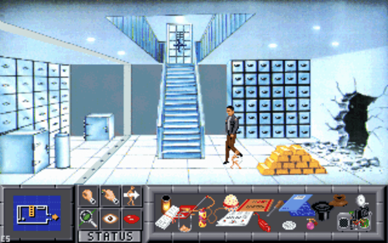 Gameplay screen of Innocent Until Caught (2/8) Gameplay screen of Innocent Until Caught (2/8)