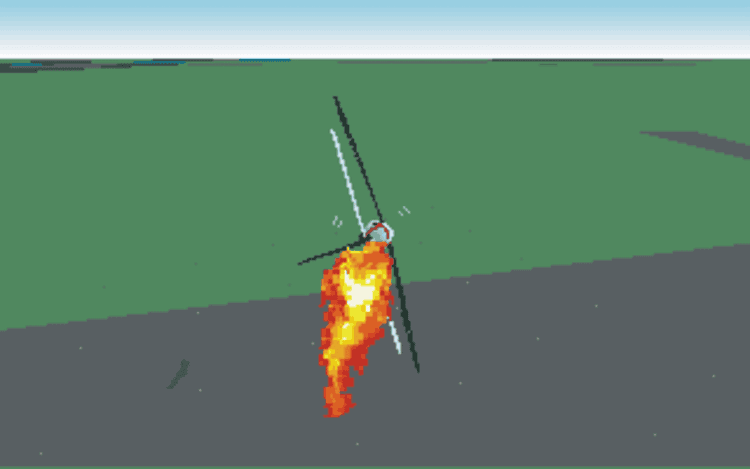 Gameplay screen of Aces Over Europe (8/8) Gameplay screen of Aces Over Europe (8/8)