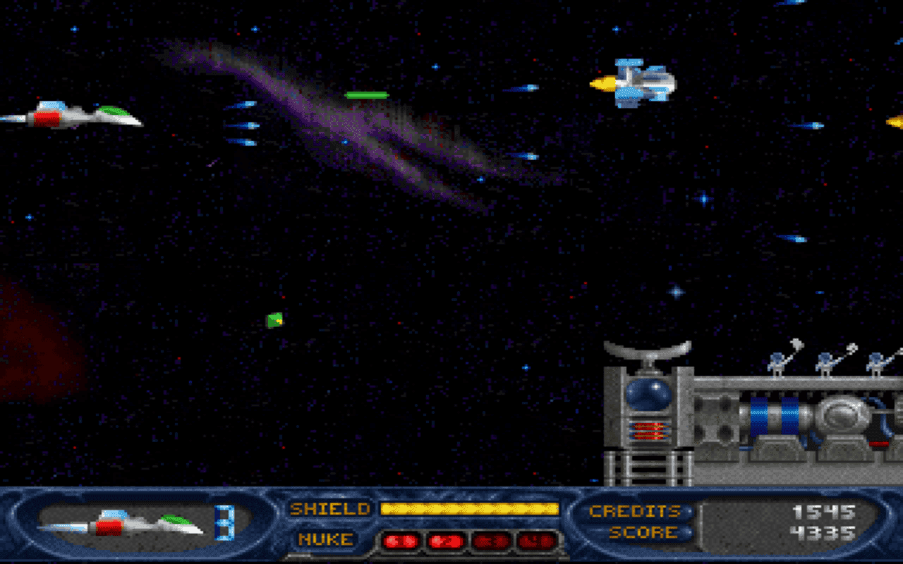 Gameplay screen of Stargunner (4/8) Gameplay screen of Stargunner (4/8)