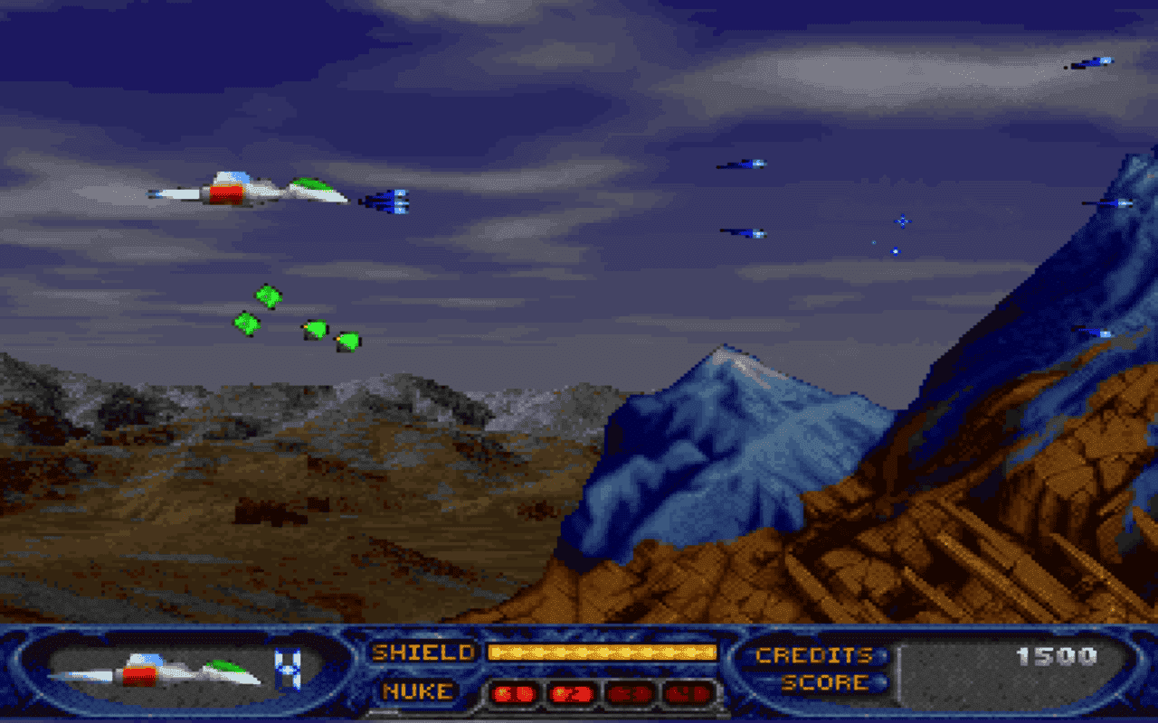 Gameplay screen of Stargunner (5/8) Gameplay screen of Stargunner (5/8)
