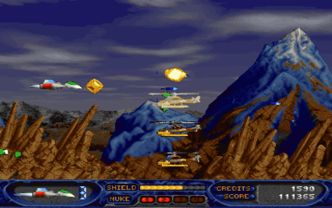 Gameplay screen of Stargunner (6/8) Gameplay screen of Stargunner (6/8)