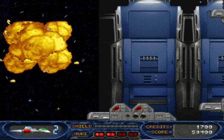 Gameplay screen of Stargunner (8/8) Gameplay screen of Stargunner (8/8)