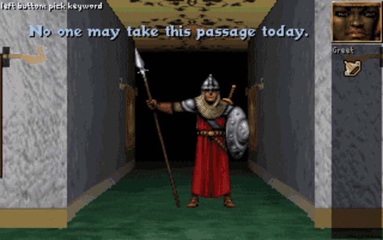 Gameplay screen of Anvil of Dawn (1/8) Gameplay screen of Anvil of Dawn (1/8)