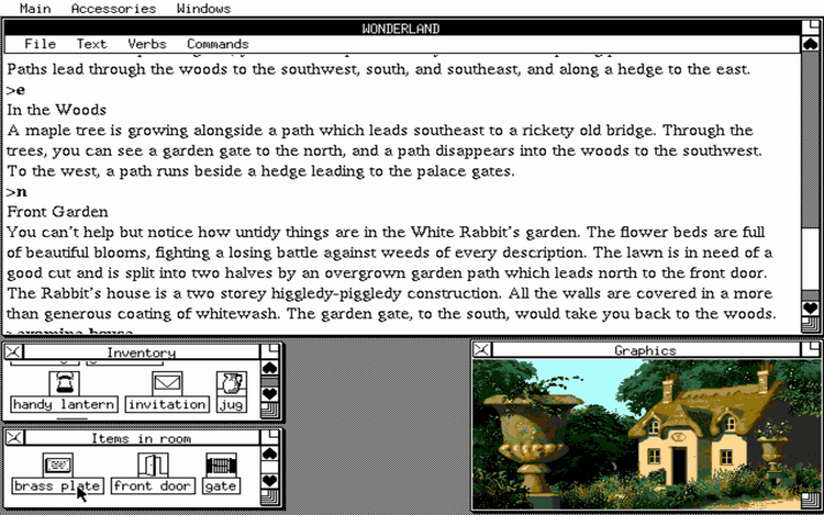Gameplay screen of Wonderland (2/4) Gameplay screen of Wonderland (2/4)