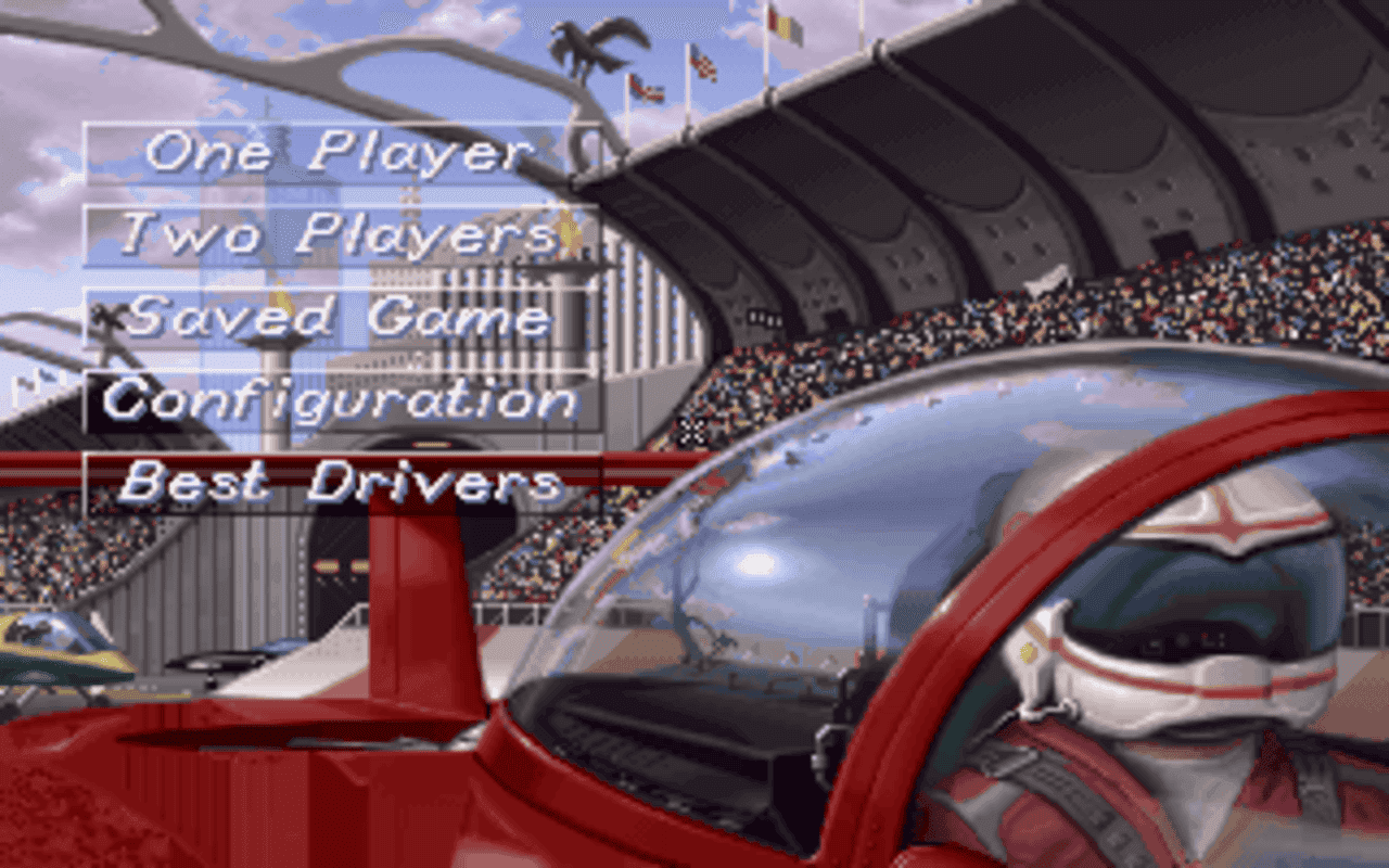 Gameplay screen of Slipstream 5000 (1/7) Gameplay screen of Slipstream 5000 (1/7)