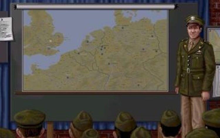 Gameplay screen of B-17 Flying Fortress (4/8) Gameplay screen of B-17 Flying Fortress (4/8)