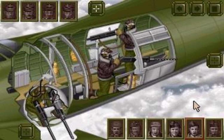 Gameplay screen of B-17 Flying Fortress (5/8) Gameplay screen of B-17 Flying Fortress (5/8)