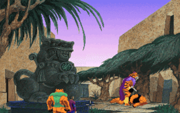Gameplay screen of Ringworld: Revenge of the Patriarch (2/8) Gameplay screen of Ringworld: Revenge of the Patriarch (2/8)
