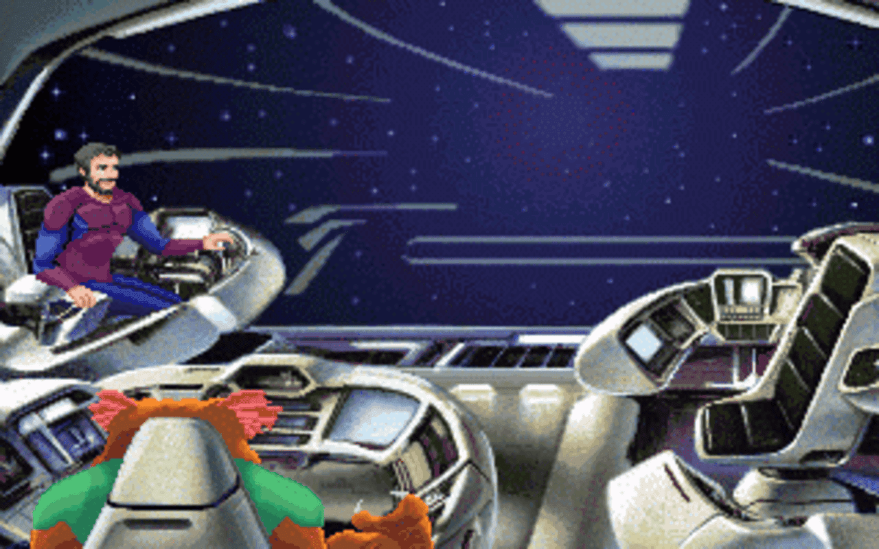 Gameplay screen of Ringworld: Revenge of the Patriarch (5/8) Gameplay screen of Ringworld: Revenge of the Patriarch (5/8)