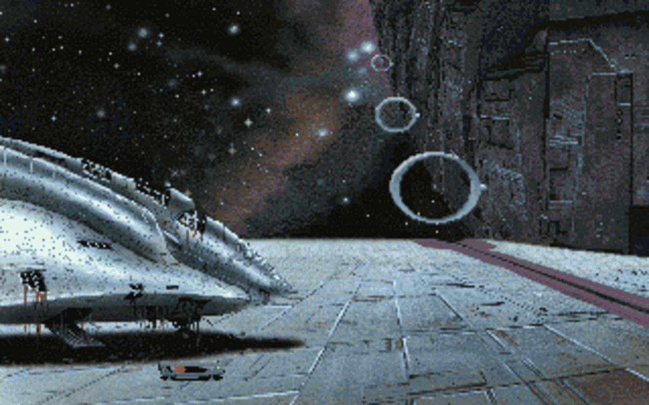 Gameplay screen of Ringworld: Revenge of the Patriarch (6/8) Gameplay screen of Ringworld: Revenge of the Patriarch (6/8)