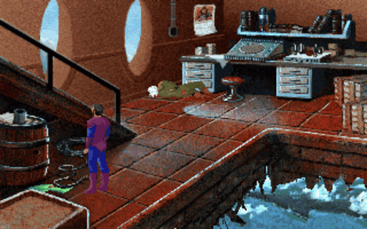 Gameplay screen of Ringworld: Revenge of the Patriarch (7/8) Gameplay screen of Ringworld: Revenge of the Patriarch (7/8)
