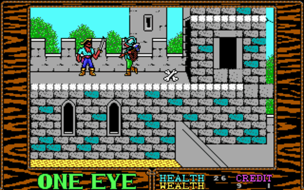 Gameplay screen of Skull & Crossbones (7/8) Gameplay screen of Skull & Crossbones (7/8)