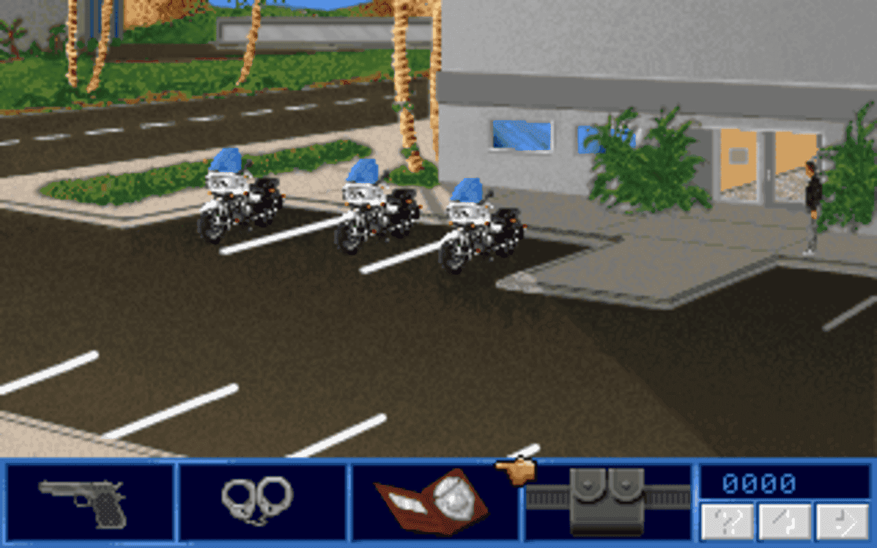 Gameplay screen of Blue Force (3/8) Gameplay screen of Blue Force (3/8)