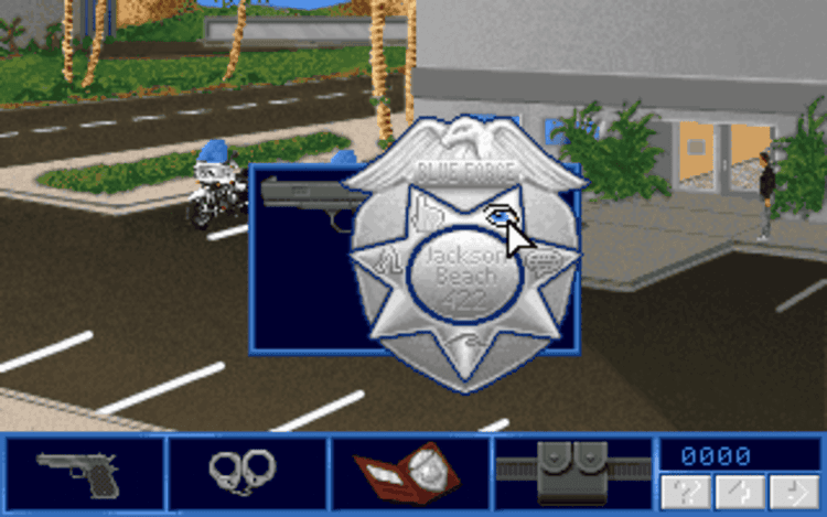 Gameplay screen of Blue Force (4/8) Gameplay screen of Blue Force (4/8)