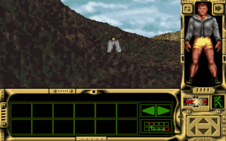 Gameplay screen of Robinson's Requiem (4/8) Gameplay screen of Robinson's Requiem (4/8)