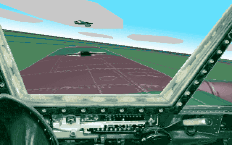 Gameplay screen of Aces Over Europe (2/8) Gameplay screen of Aces Over Europe (2/8)