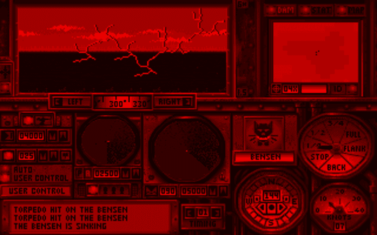 Gameplay screen of Wolf Pack (5/8) Gameplay screen of Wolf Pack (5/8)