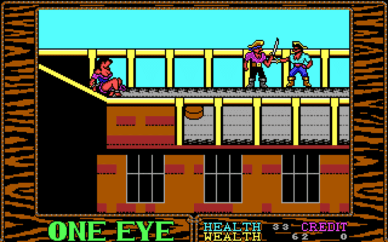 Gameplay screen of Skull & Crossbones (1/8) Gameplay screen of Skull & Crossbones (1/8)