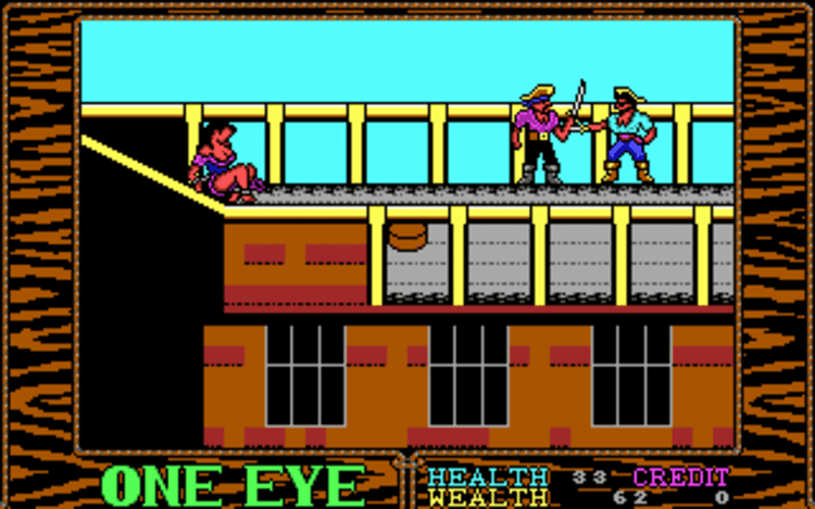 Gameplay screen of Skull & Crossbones (1/8) Gameplay screen of Skull & Crossbones (1/8)