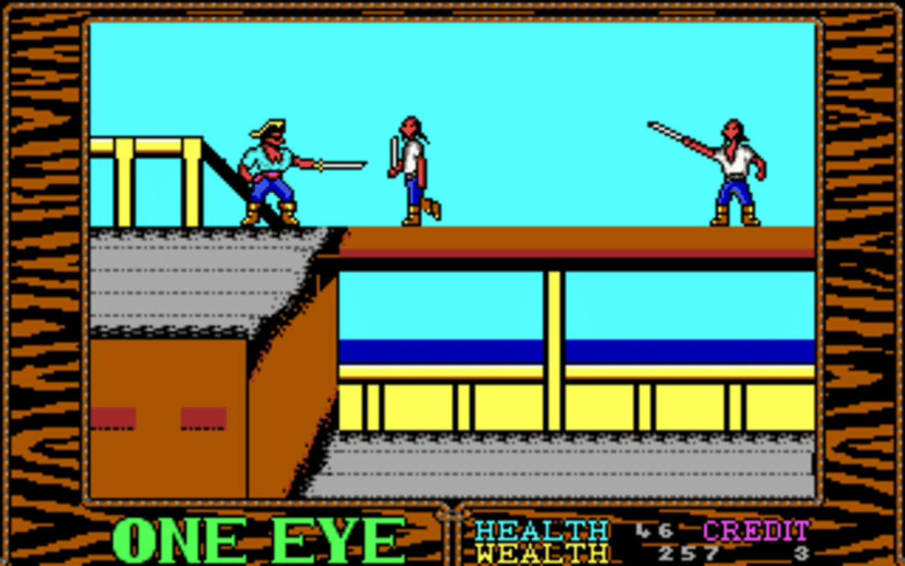 Gameplay screen of Skull & Crossbones (3/8) Gameplay screen of Skull & Crossbones (3/8)