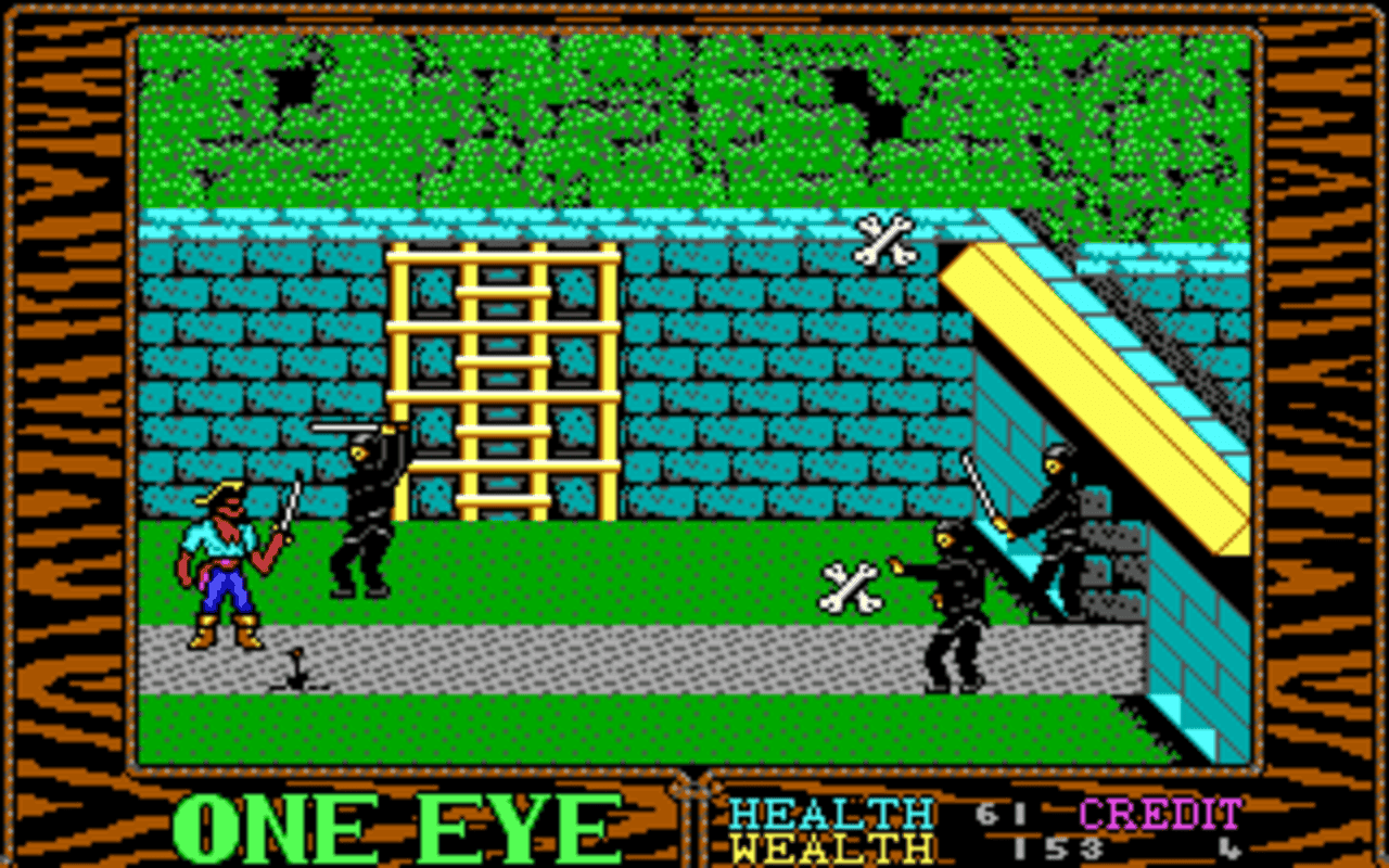 Gameplay screen of Skull & Crossbones (4/8) Gameplay screen of Skull & Crossbones (4/8)