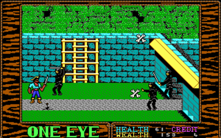 Gameplay screen of Skull & Crossbones (4/8) Gameplay screen of Skull & Crossbones (4/8)