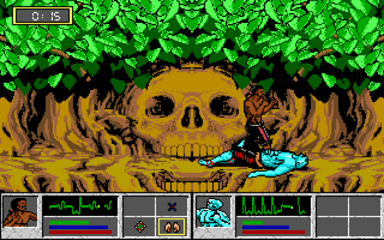 Gameplay screen of Tongue of the Fatman (7/8) Gameplay screen of Tongue of the Fatman (7/8)