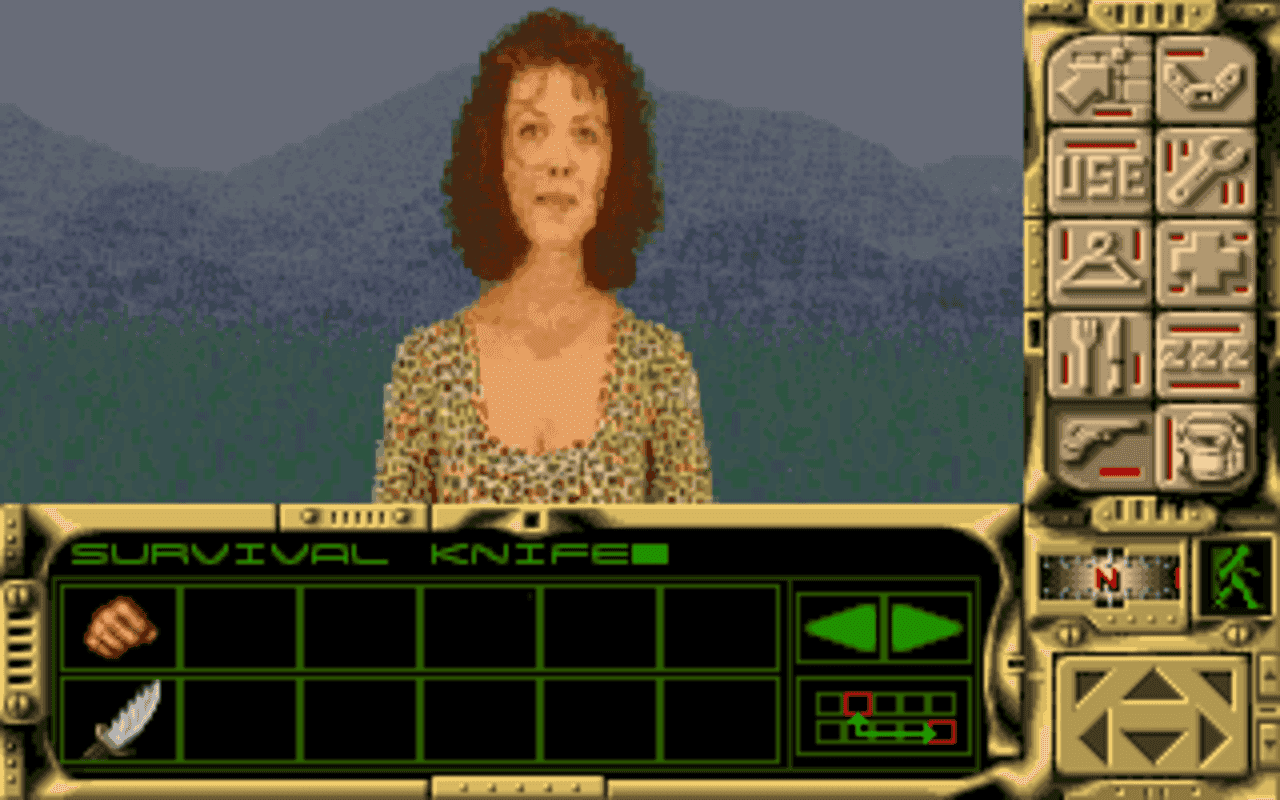 Gameplay screen of Robinson's Requiem (7/8) Gameplay screen of Robinson's Requiem (7/8)