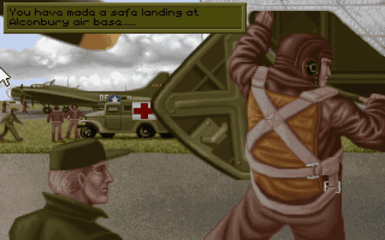 Gameplay screen of B-17 Flying Fortress (1/8) Gameplay screen of B-17 Flying Fortress (1/8)