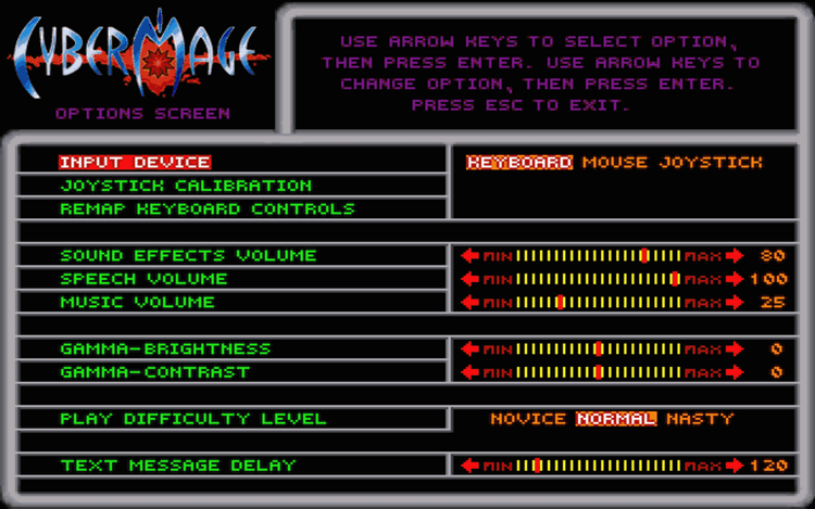 Gameplay screen of CyberMage: Darklight Awakening (3/8) Gameplay screen of CyberMage: Darklight Awakening (3/8)