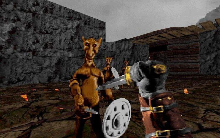 Gameplay screen of Witchaven (2/8) Gameplay screen of Witchaven (2/8)