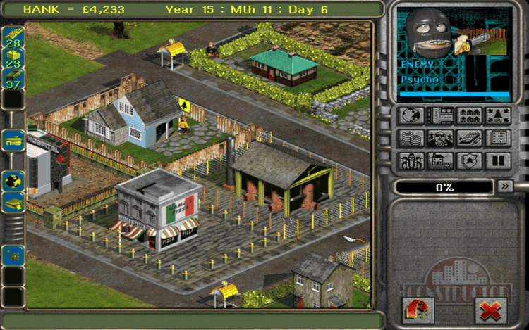 Gameplay screen of Constructor (1/8) Gameplay screen of Constructor (1/8)