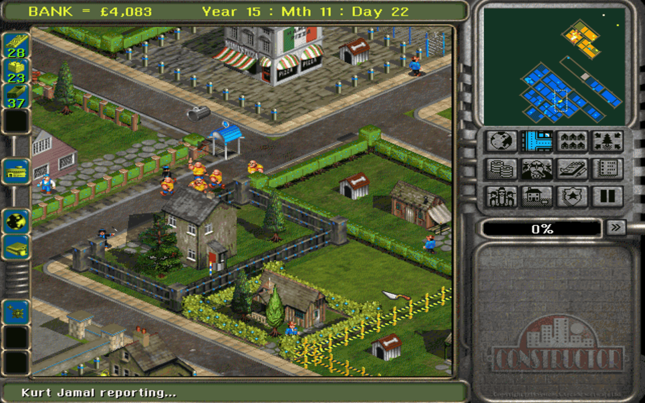 Gameplay screen of Constructor (3/8) Gameplay screen of Constructor (3/8)