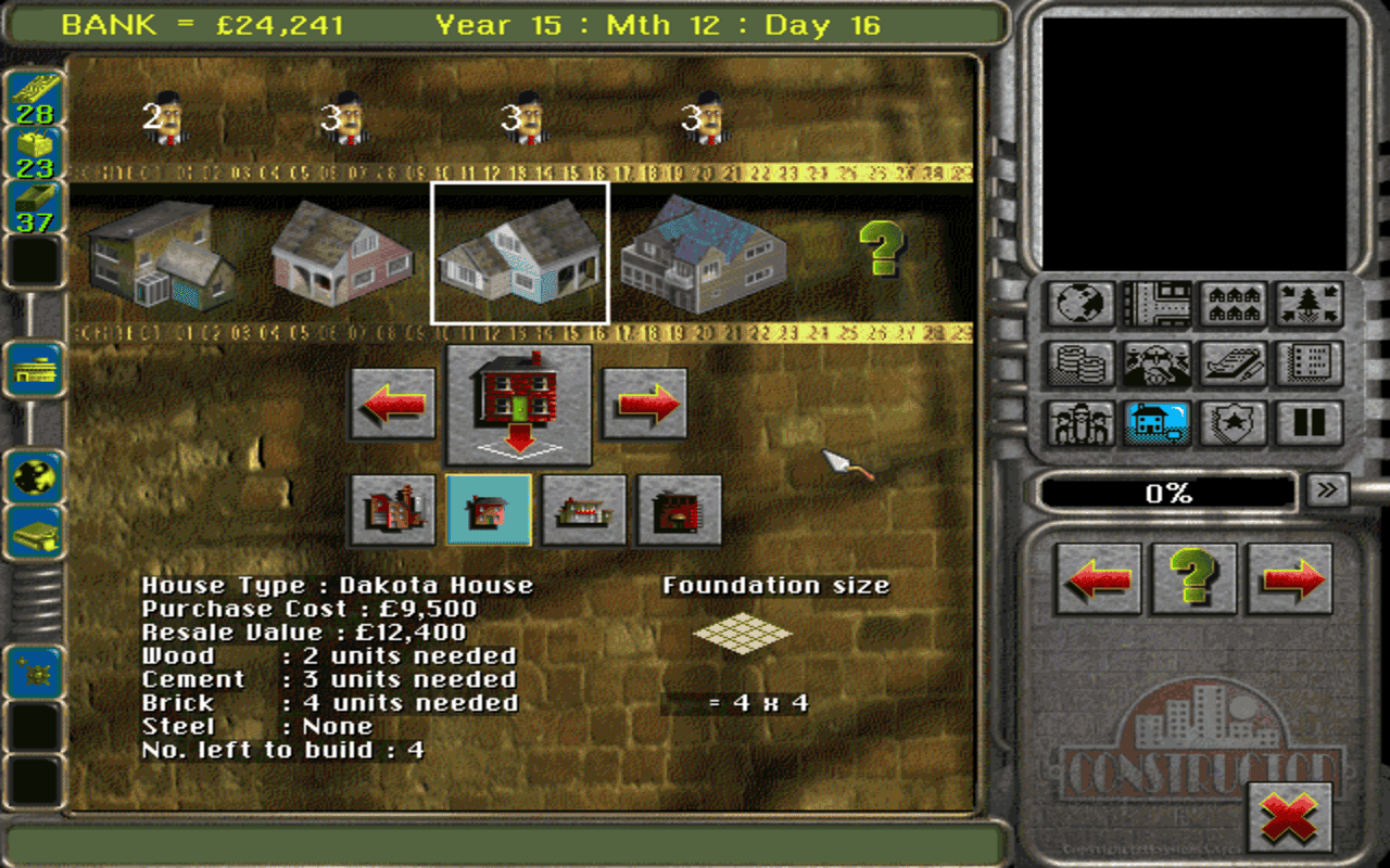 Gameplay screen of Constructor (4/8) Gameplay screen of Constructor (4/8)